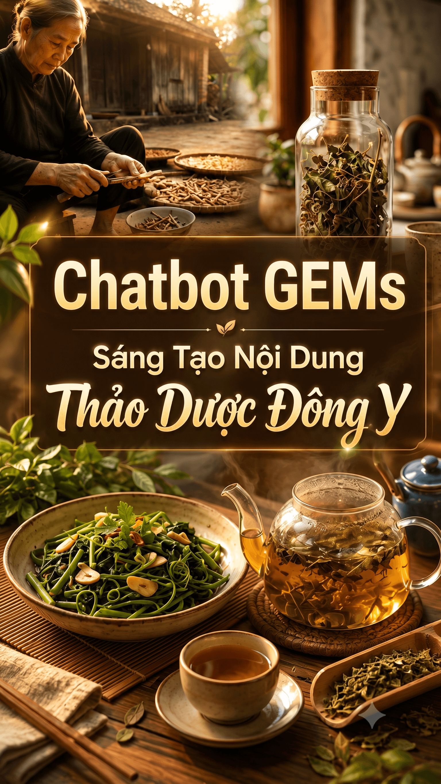 Chatbot GEMs - Sáng Tạo Nội Dung Thảo Dược Đông Y