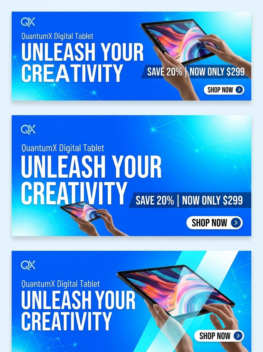 Tạo banner quảng cáo có chữ bằng AI