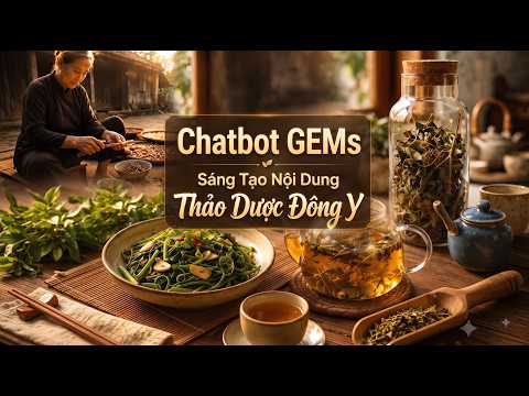 Video hướng dẫn dùng Chatbot GEMs - Sáng Tạo Nội Dung Thảo Dược Đông Y